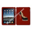 Apple iPad Red Snap-On Cover Faceplate (Crystal Shoe)
