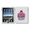 Apple iPad White Snap-On Cover Faceplate (Cupcake)