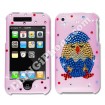 Apple iPhone 3G/3GS Pink Swarovski Cover (Chick & Egg)